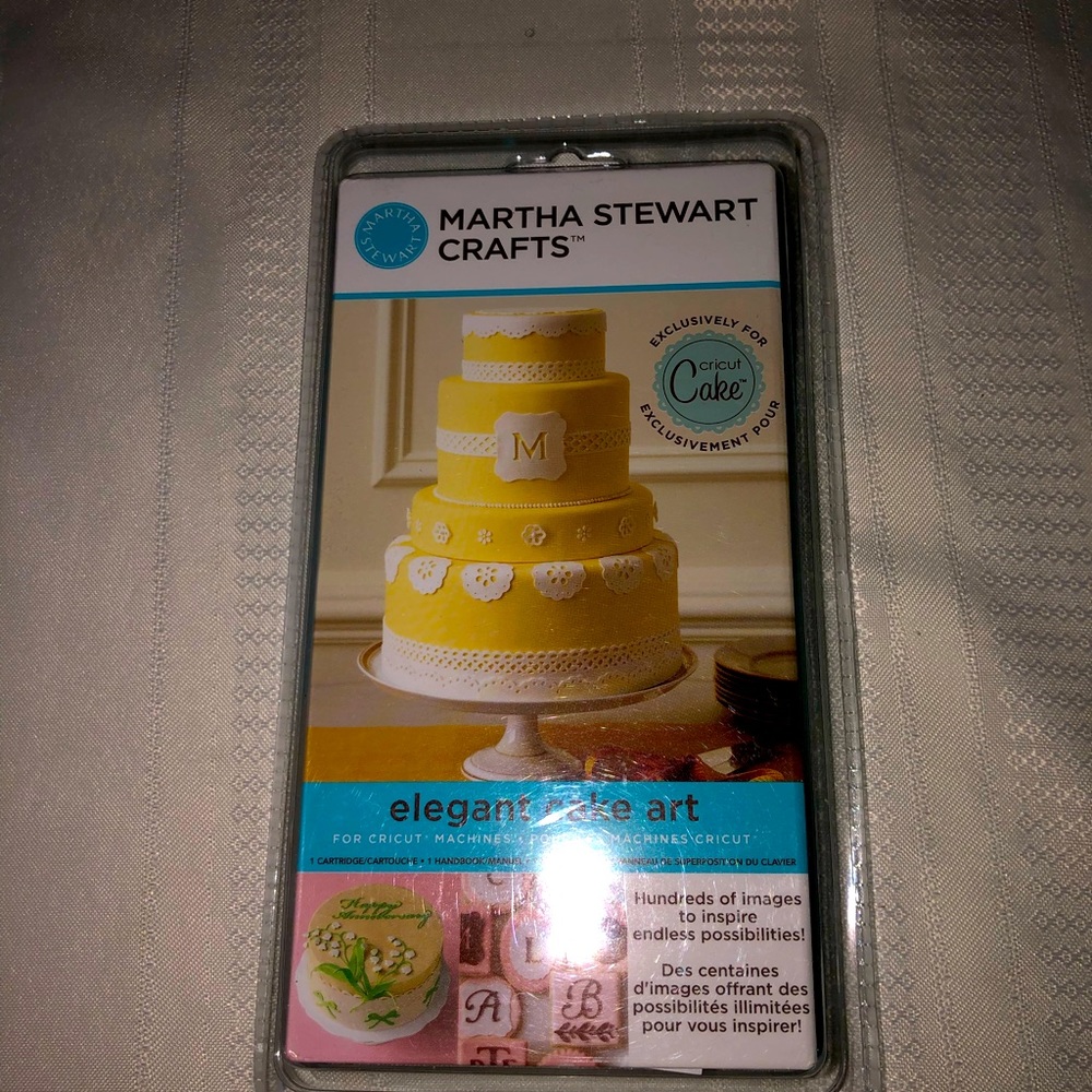 Cricut Martha Stewart Crafts, Elegant Cake Art